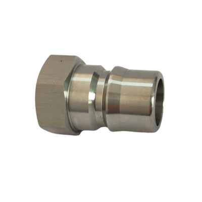 EH 80 Series - ISO 7241-B Quick Couplings Free Flow (Stainless Steel)