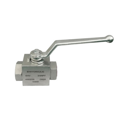 EHV Series | BKH Two-Way Block High Pressure Ball Valve (Steel)