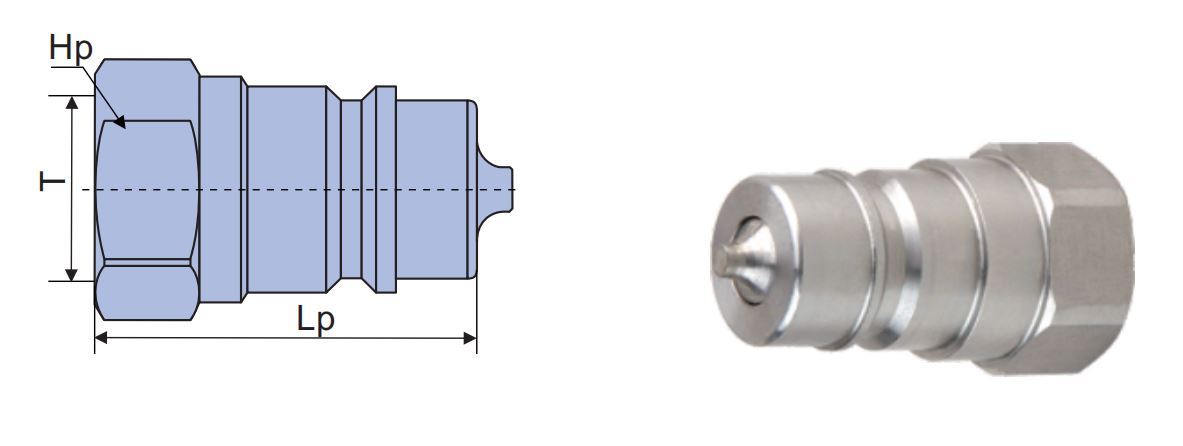 Hydraulic Quick Coupling male