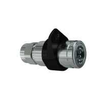 179 Series | 3NV 3CNV Female Couplings For Agriculture With Sleeve-Retraction Facilitator (Steel)