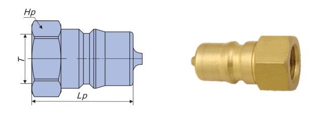 Hydraulic Quick Coupling male