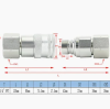 How to Measure Flat Face Hydraulic Couplers (ISO 16028 Quick Disconnect)