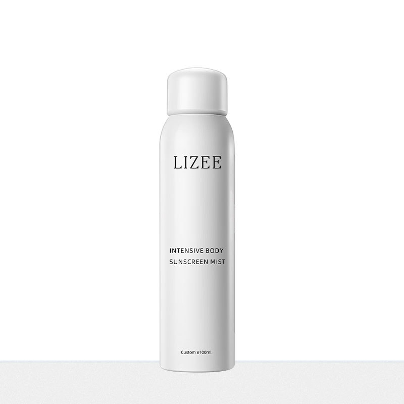 Custom Intensive Body Sunscreen Mist for Personal and Family Use