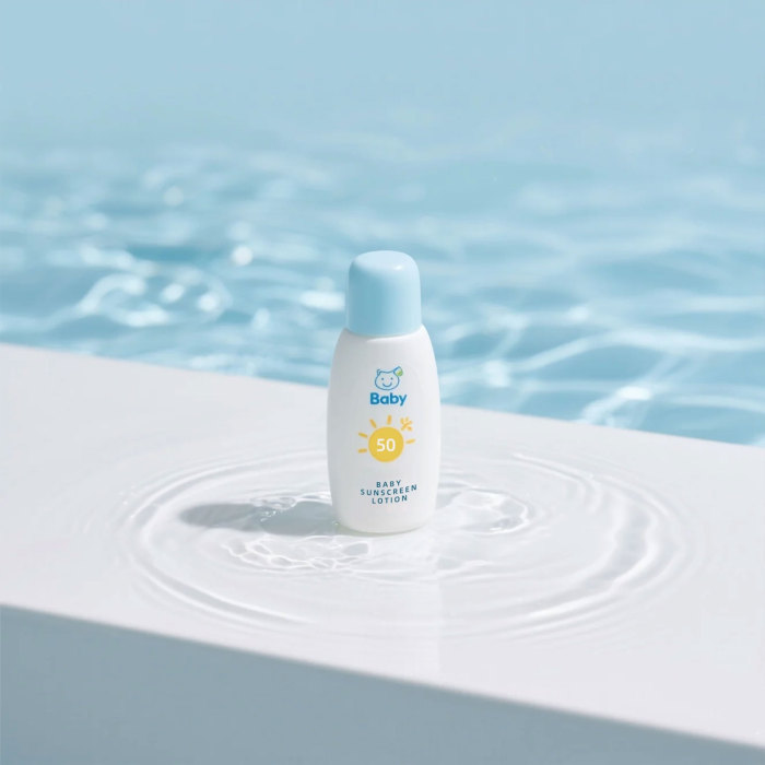 Custom Baby Pure and Simple Sunscreen Mist for Baby and Family Use