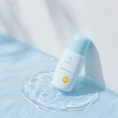 Custom Baby Continuous Mineral Sunscreen Lotion for Baby and Family Use