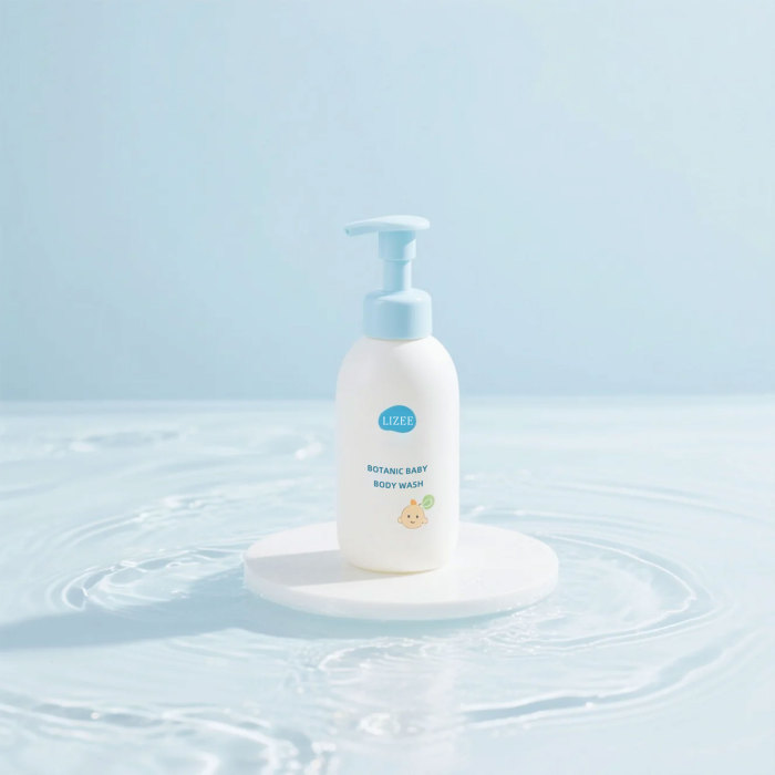 Custom Botanic Baby Body Wash for Baby and Family Use