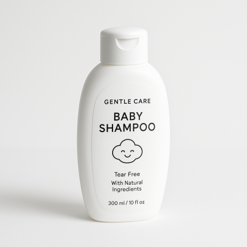 Custom Gentle Care Baby Shampoo for Baby and Family Use