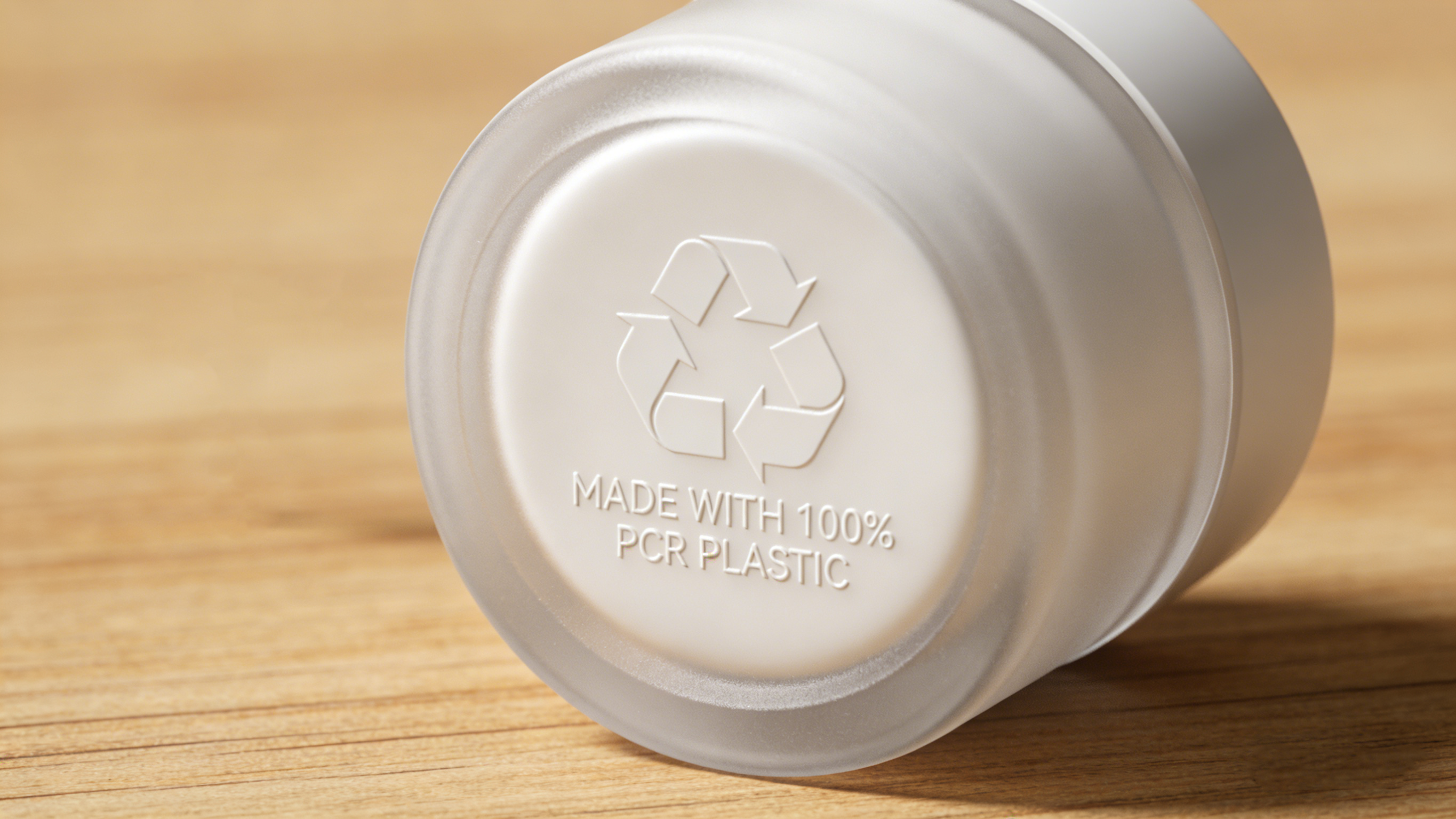 PCR Sustainable Cosmetic Bottles