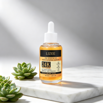 24K Gold & Hyaluronic Acid Serum - Luxury Anti-Aging & Hydration - OEM - Wholesale