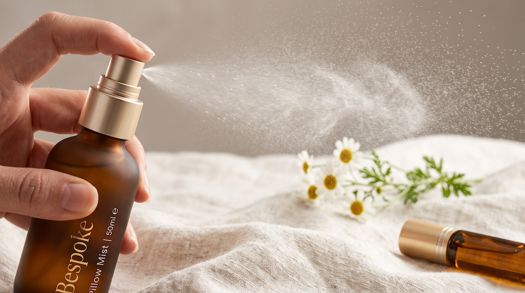 Custom Aromatherapy Pillow Mist Formulation and Ultra-Fine Atomization Spray