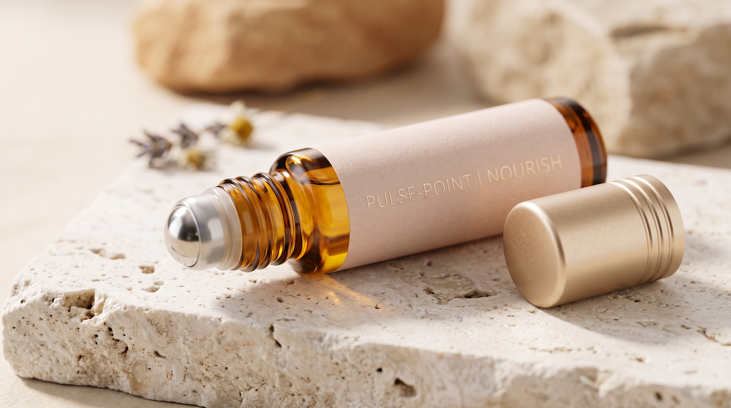 Pulse Point Aromatherapy Roll On Production Stainless-Steel Applicator