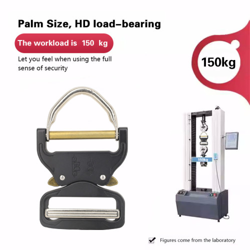 150kg Heavy Duty Steel Buckle – High Strength Hardware for Industrial Safety Belts