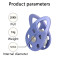 20kN High Strength Aluminum Pulley – Lightweight Rope Sheave for Climbing & Rescue