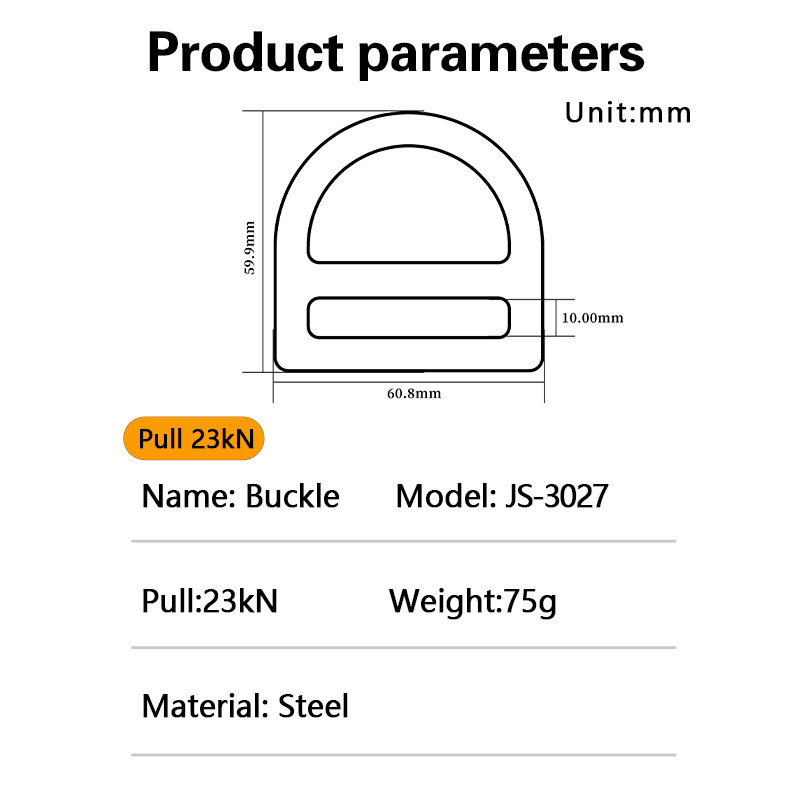 Snap hooks product parameters