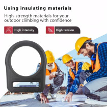 23kN Dielectric D-Ring – Non-Conductive Safety Connector for Electrical Work Harness