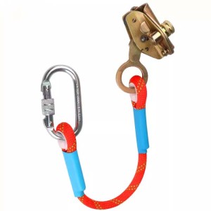 15kN Heavy Duty Steel Rope Grabber – Fall Arrest Device for Safety Harness System