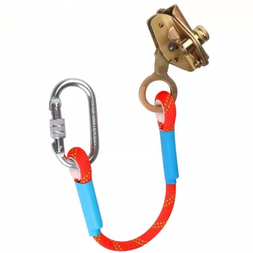 15kN Heavy Duty Steel Rope Grabber – Fall Arrest Device for Safety Harness System