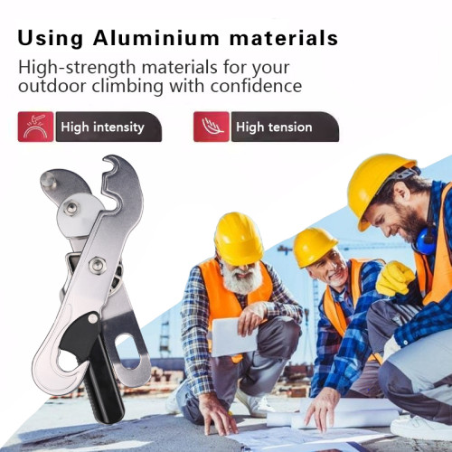 5kN Aluminum Descender – Lightweight Rope Control Device for Climbing & Rescue