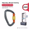 23kN Aluminum Carabiner – High Strength Safety Hook for Climbing & Rescue Gear