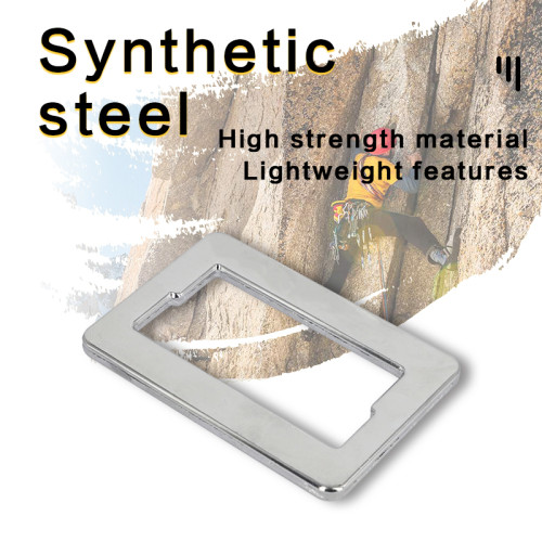 18kN Heavy Duty Steel Buckle – High Strength Safety Connector for Harness System