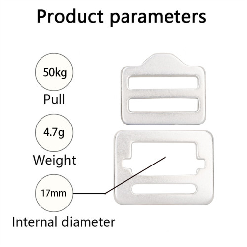 50kg Lightweight Aluminum Buckle – High Strength Connector for Outdoor Gear