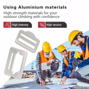 50kg Lightweight Aluminum Buckle – High Strength Connector for Outdoor Gear