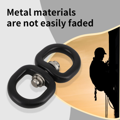 4kN Aluminum Swivel Ring – Lightweight Rotating Connector for Outdoor Gear