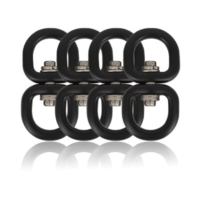 4kN Aluminum Swivel Ring – Lightweight Rotating Connector for Outdoor Gear