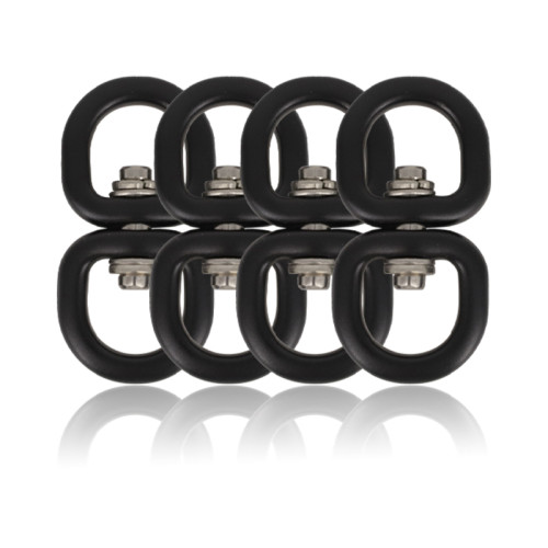 4kN Aluminum Swivel Ring – Lightweight Rotating Connector for Outdoor Gear