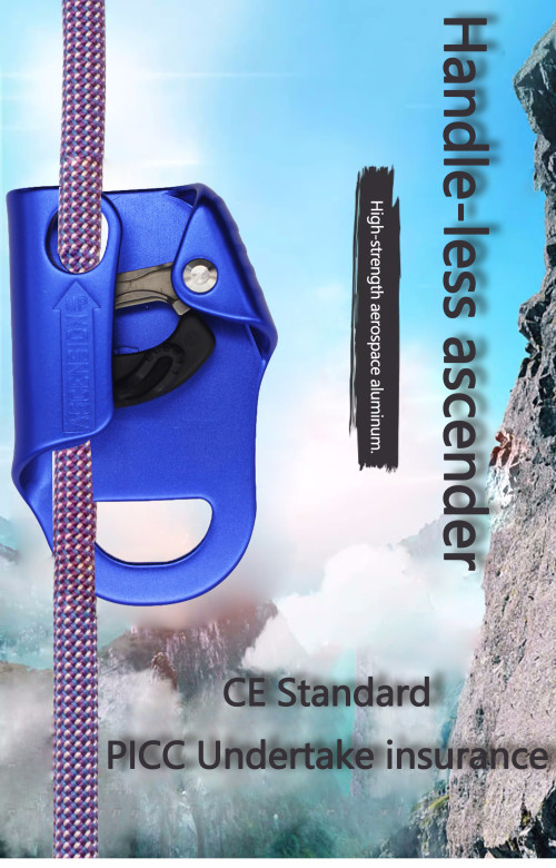 650kg Aluminum Chest Ascender – High Strength Rope Climbing Device