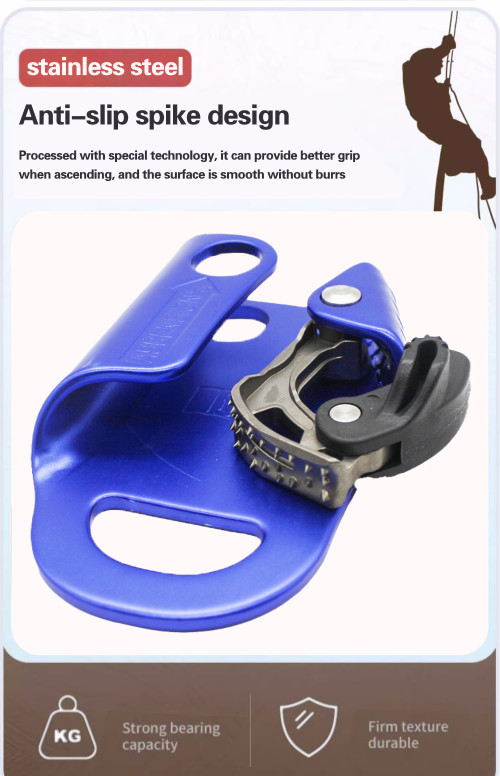 650kg Aluminum Chest Ascender – High Strength Rope Climbing Device