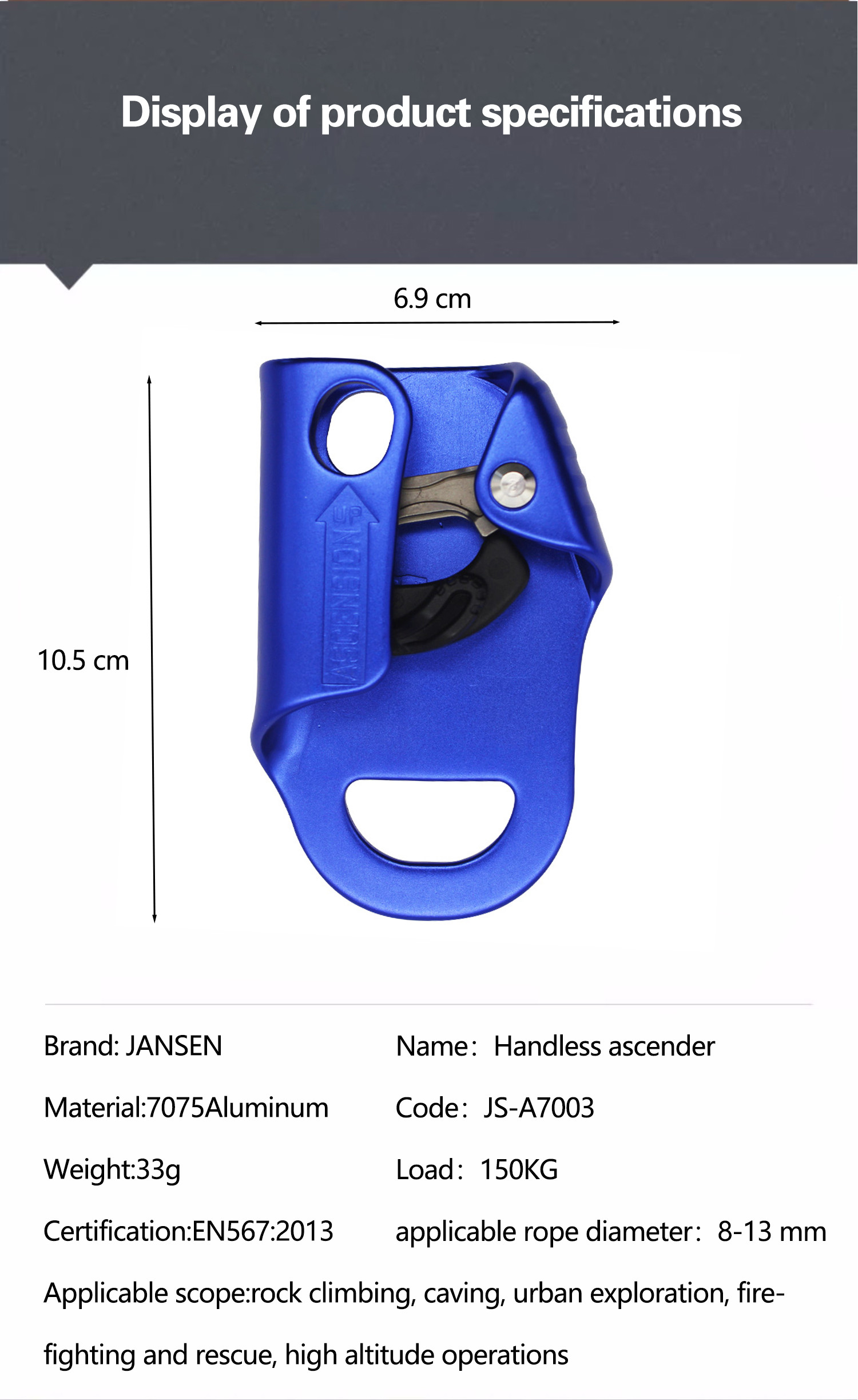 Snap hooks product parameters