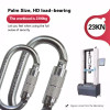 Heavy Duty 25kN Steel Carabiner – High Strength Connector for Safety Harness