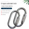 Heavy Duty 25kN Steel Carabiner – High Strength Connector for Safety Harness