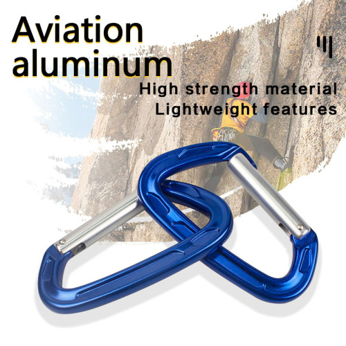 2200kg Heavy Duty Aluminum Carabiner – High Strength Connector for Climbing & Rescue