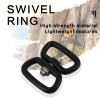 4kN High Strength Aluminum Swivel Ring – Durable Anti-Twist Connector for Climbing Accessories