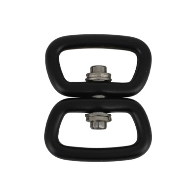 4kN High Strength Aluminum Swivel Ring – Durable Anti-Twist Connector for Climbing Accessories