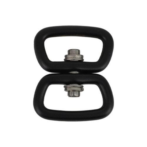 4kN High Strength Aluminum Swivel Ring – Durable Anti-Twist Connector for Climbing Accessories