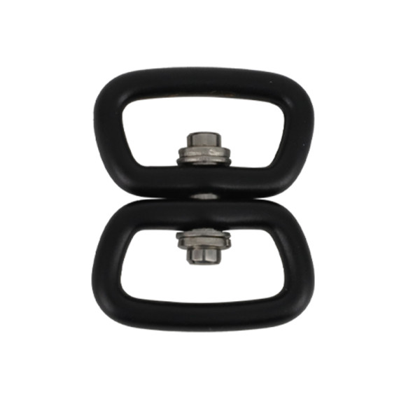 4kN High Strength Aluminum Swivel Ring – Durable Anti-Twist Connector for Climbing Accessories