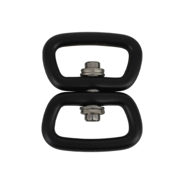 4kN High Strength Aluminum Swivel Ring – Durable Anti-Twist Connector for Climbing Accessories