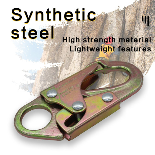 16kN Safety Steel Snap Hook – Reliable Hardware for Fall Protection Systems
