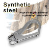 16kN Heavy Duty Steel Snap Hook – High Strength Connector for Safety Harness