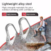 25kN Aluminum Safety Snap Hooks – Reliable Hardware for Fall Protection Systems