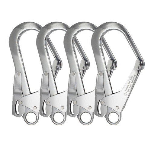 16kN Heavy Duty Steel Snap Hook – High Strength Connector for Safety Harness