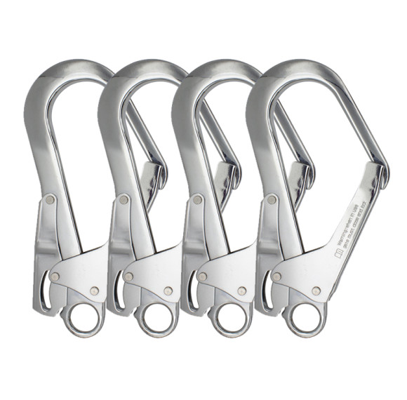 25kN Aluminum Safety Snap Hooks – Reliable Hardware for Fall Protection Systems