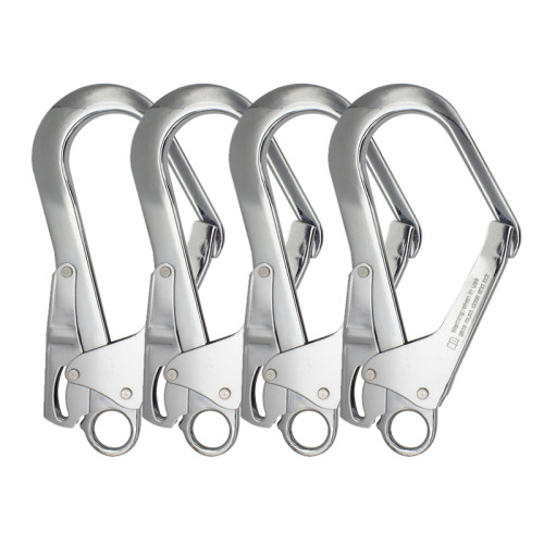25kN Aluminum Safety Snap Hooks – Reliable Hardware for Fall Protection Systems