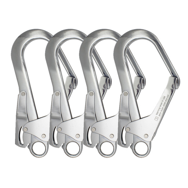 25kN Aluminum Safety Snap Hooks – Reliable Hardware for Fall Protection Systems