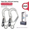 Industrial 20kN Aluminum Snap Hooks – Durable Connector for Rigging & Rope Access