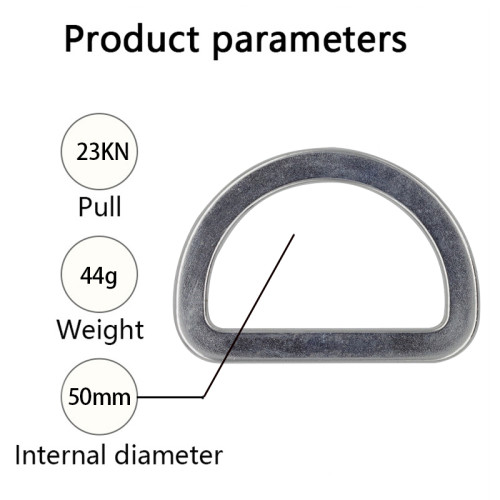 Forged 16kN Steel D-Rings – Durable Connector for Work at Height Applications