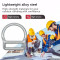 Reinforced 23kN Steel D-Rings – High Strength Connector for Industrial Safety Harness